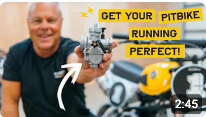 3 basic carburetor adjustments for your mini bike - Buscadero Motorcycles