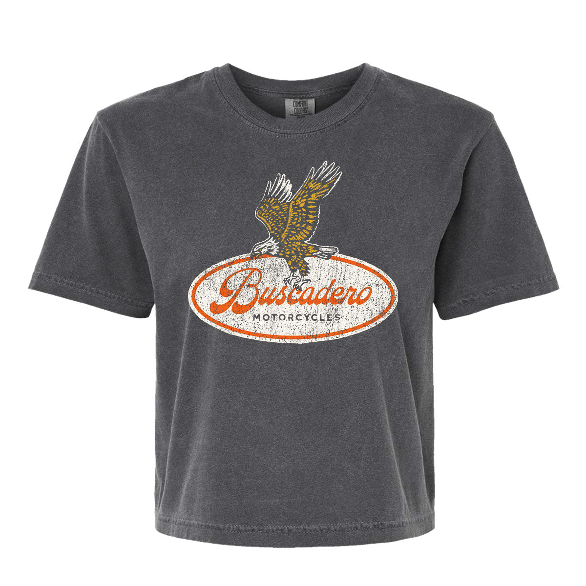 Women's Brew Crop Tee - Vintage Black