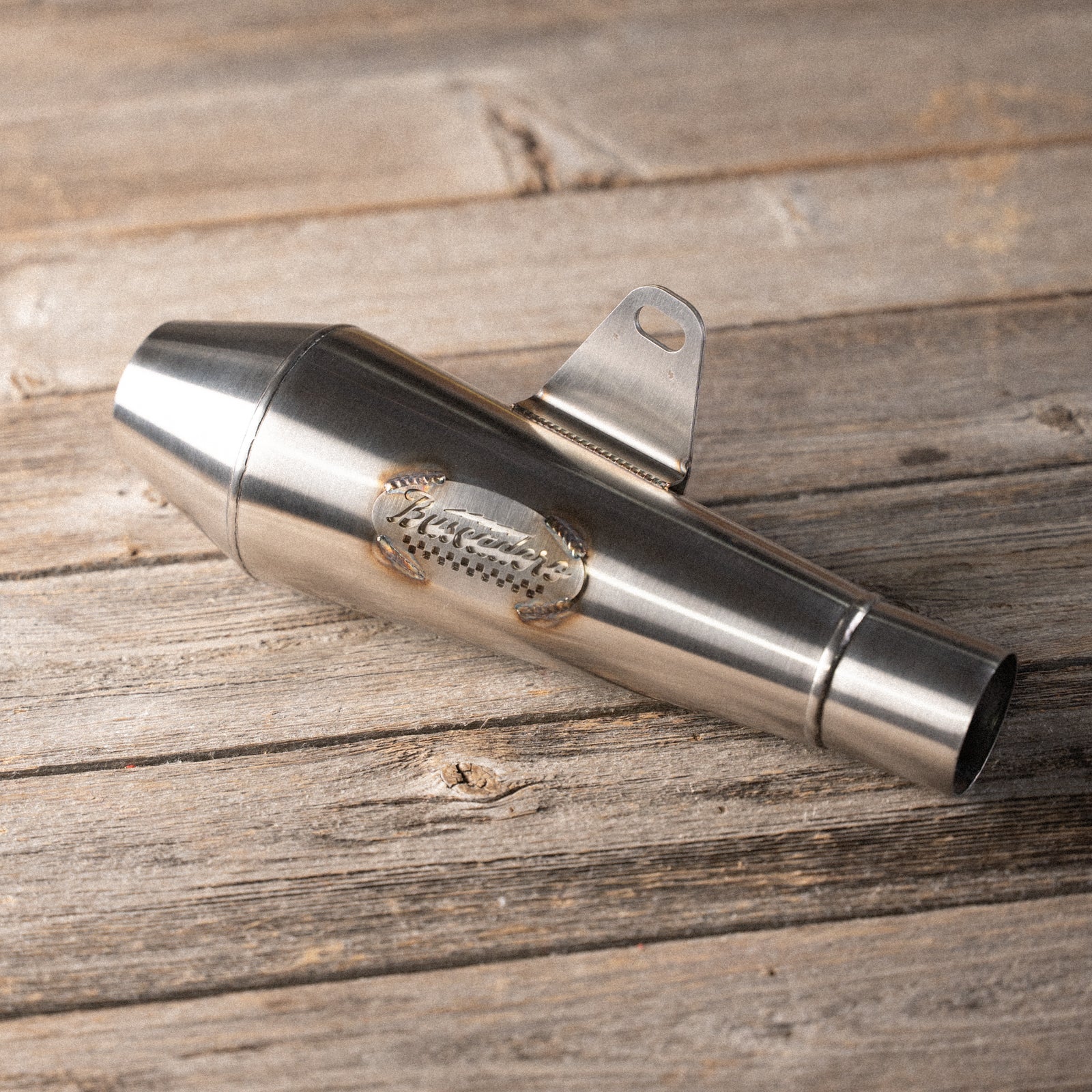 Buscadero Stainless Steel 10" Cone Muffler