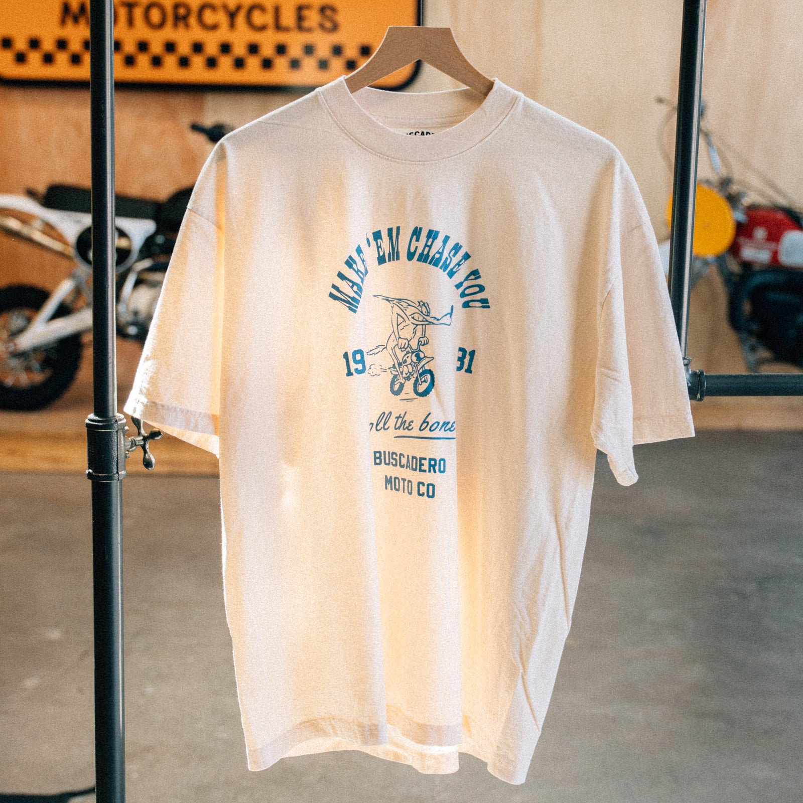 Coyote Heavyweight Tee - Ivory
