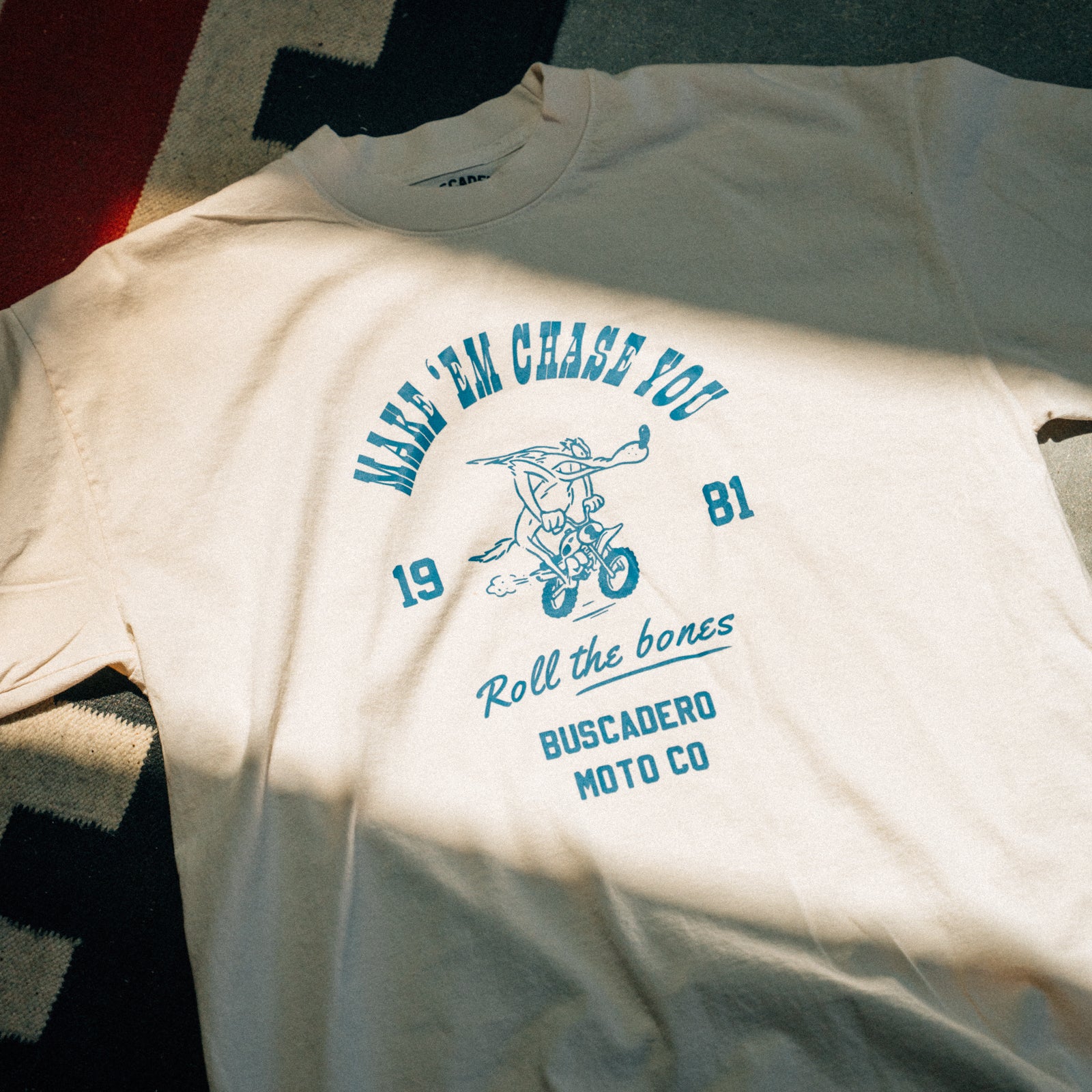 Coyote Heavyweight Tee - Ivory