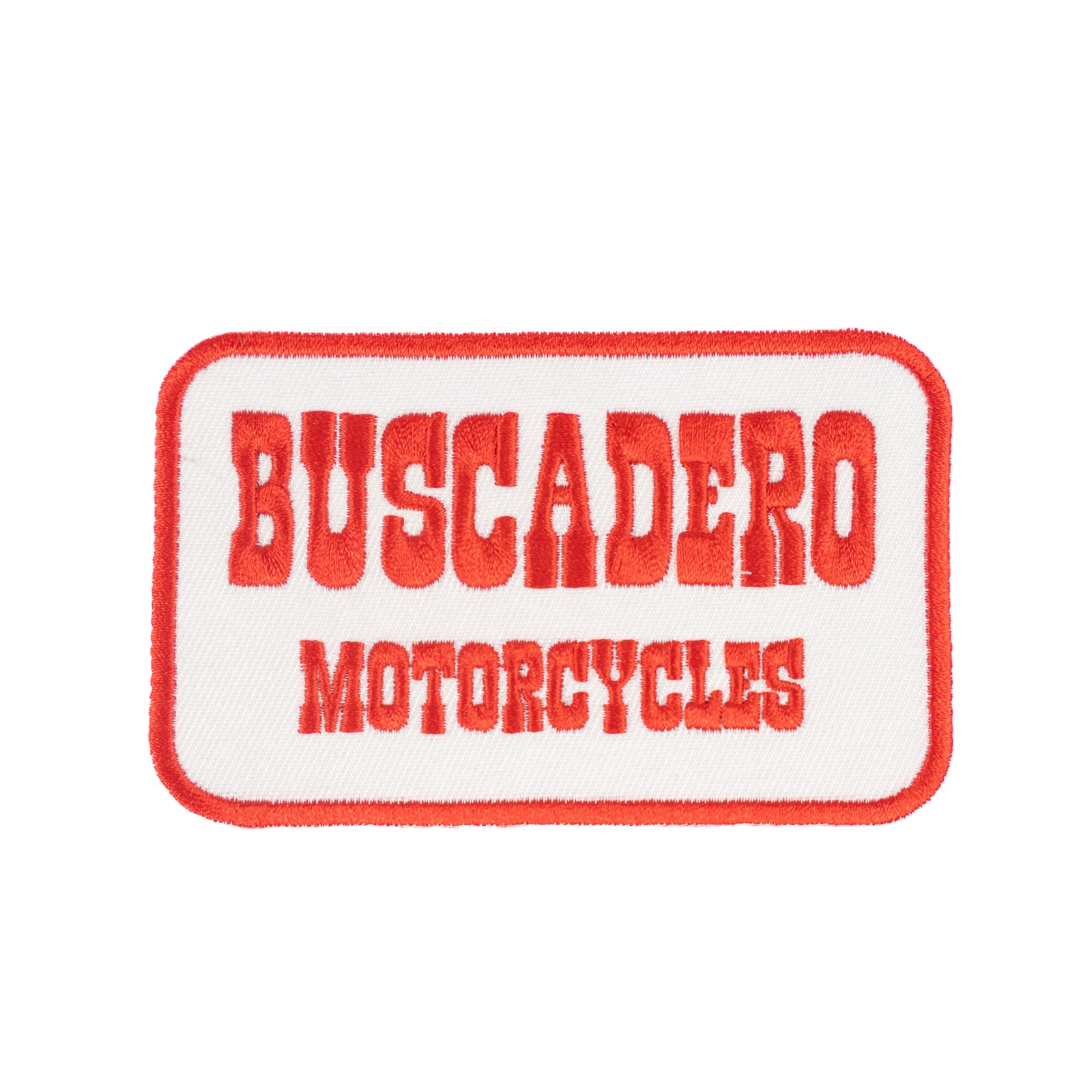 "Red Barrel" Iron-on Embroidered Patch