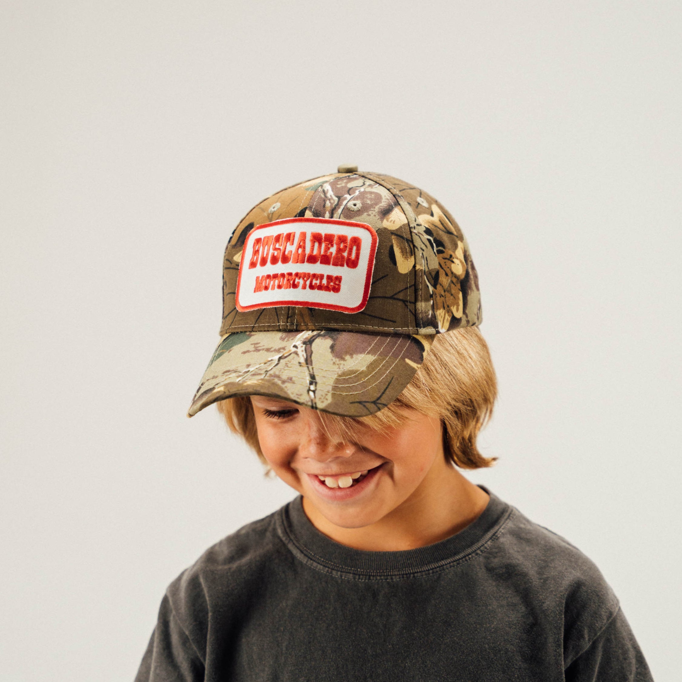 Kids 'Red Barrel' Low Profile Hat - Camo