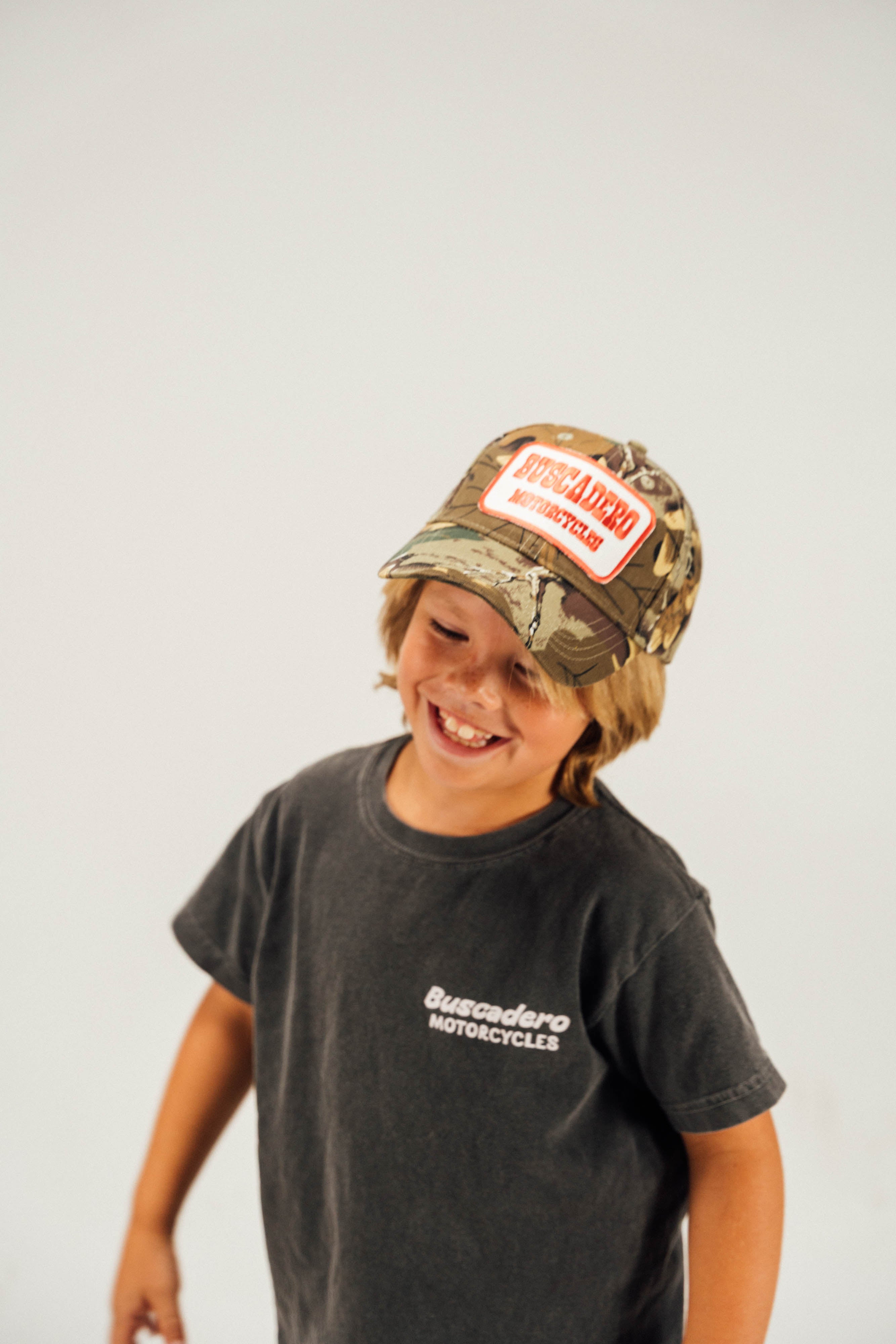 Kids 'Red Barrel' Low Profile Hat - Camo