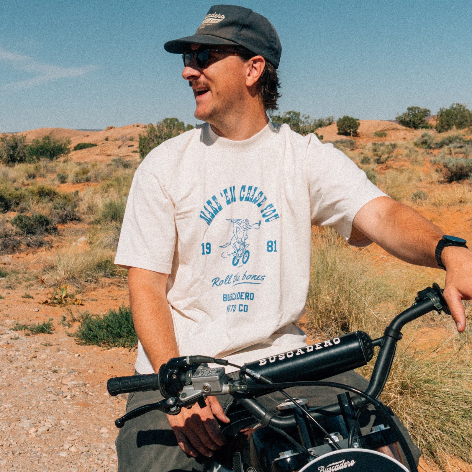 Coyote Heavyweight Tee - Ivory