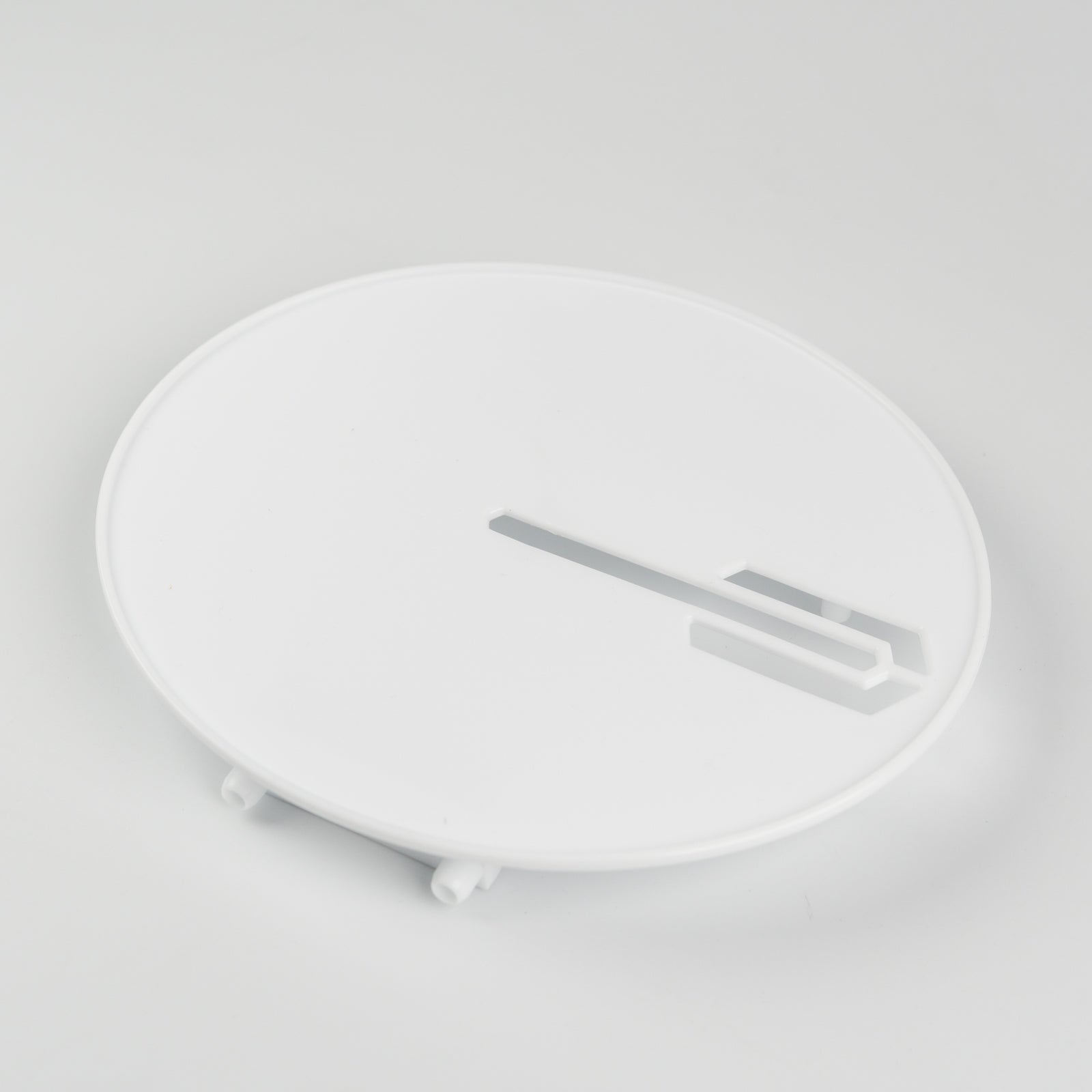 Front Number Plate - White