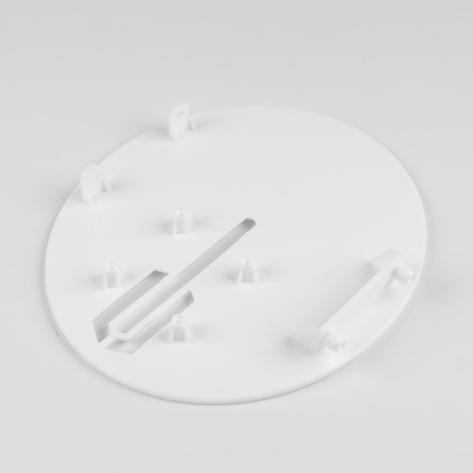 Front Number Plate - White