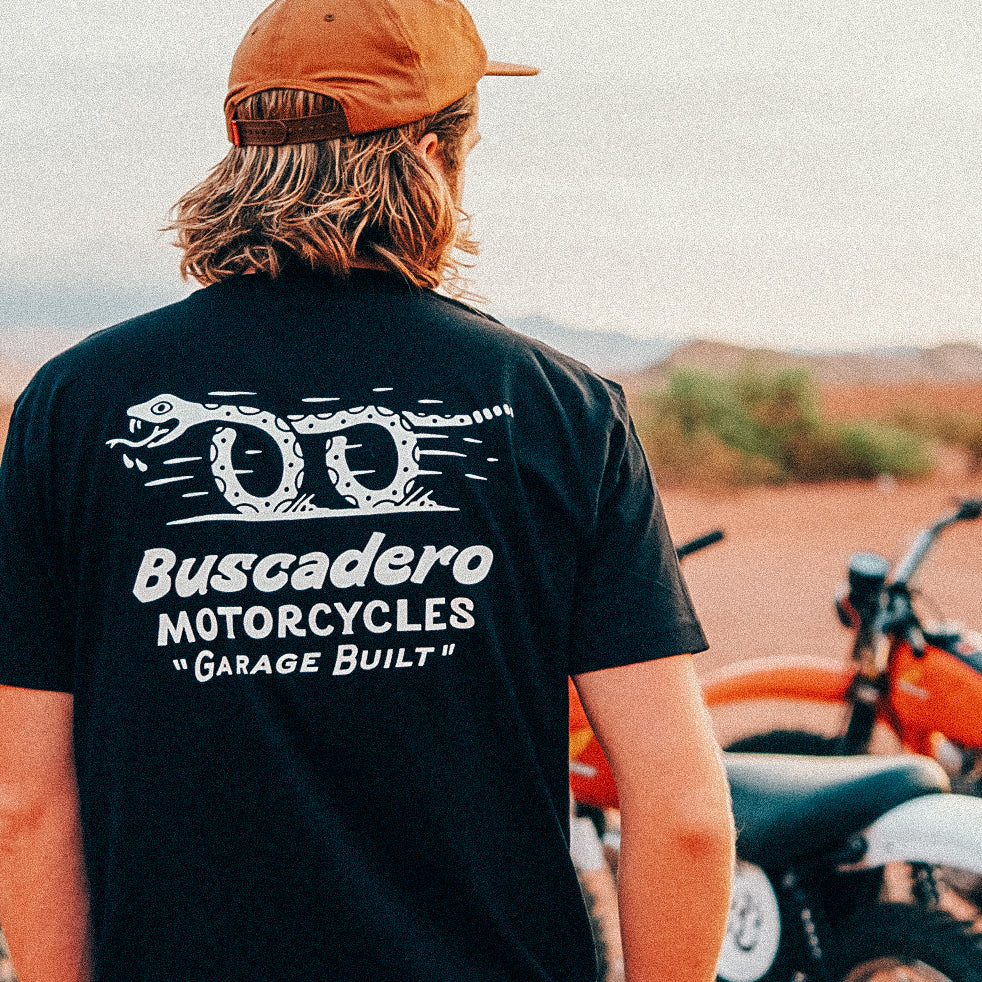 'Snake on Wheels' Lightweight Soft Tee