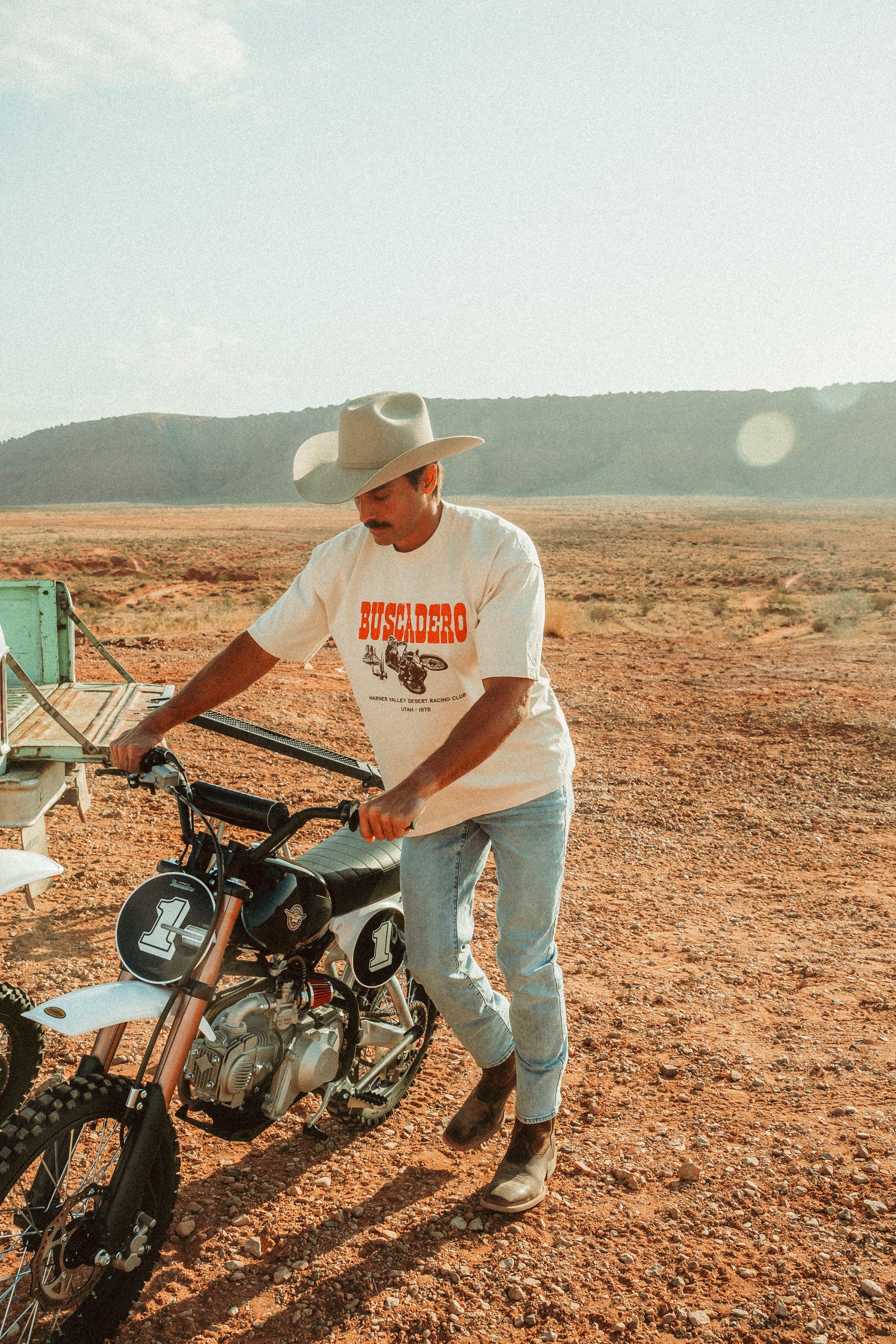 Warner Valley Heavyweight Tee - Ivory
