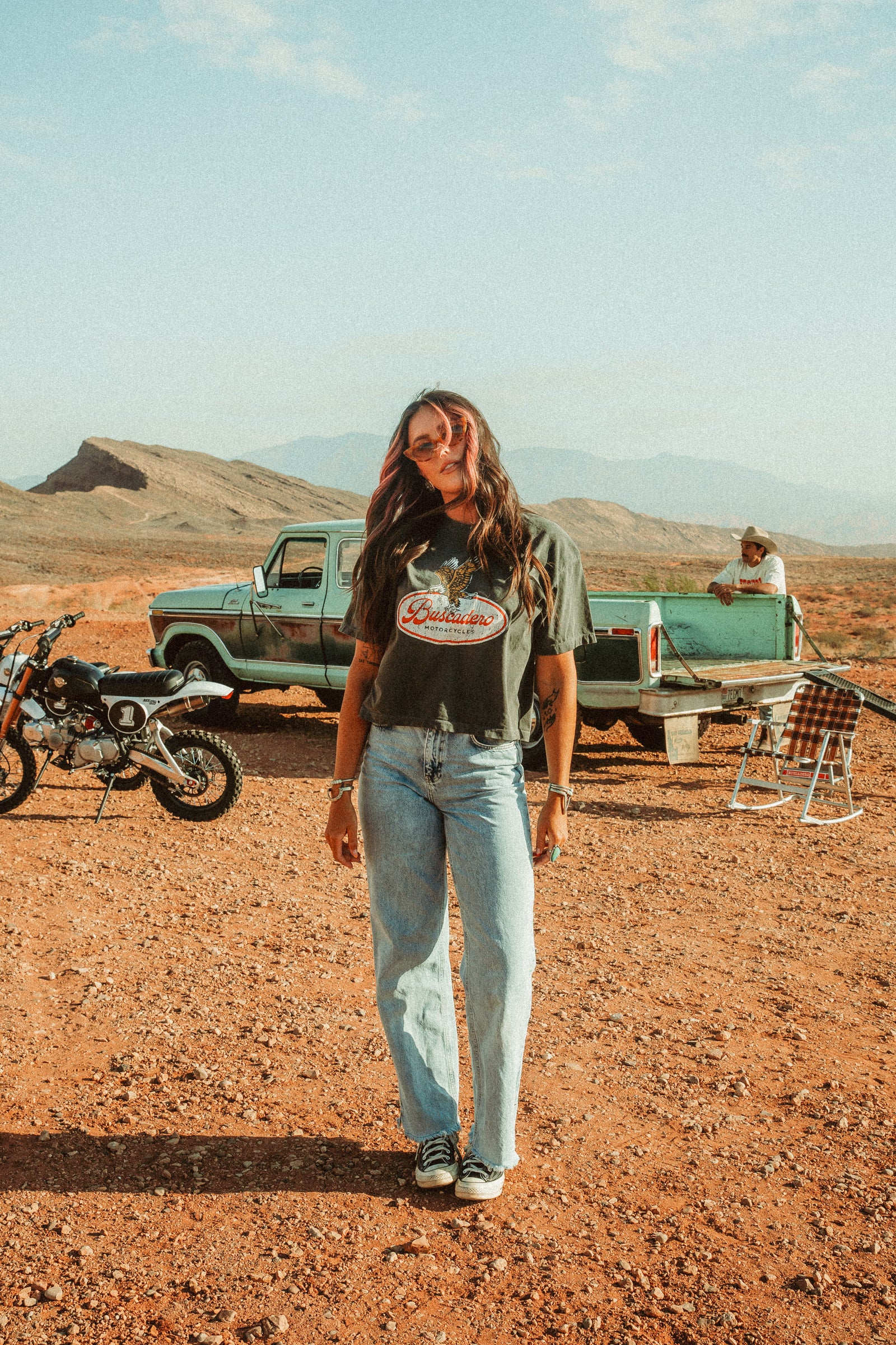 Women's Brew Crop Tee - Vintage Black