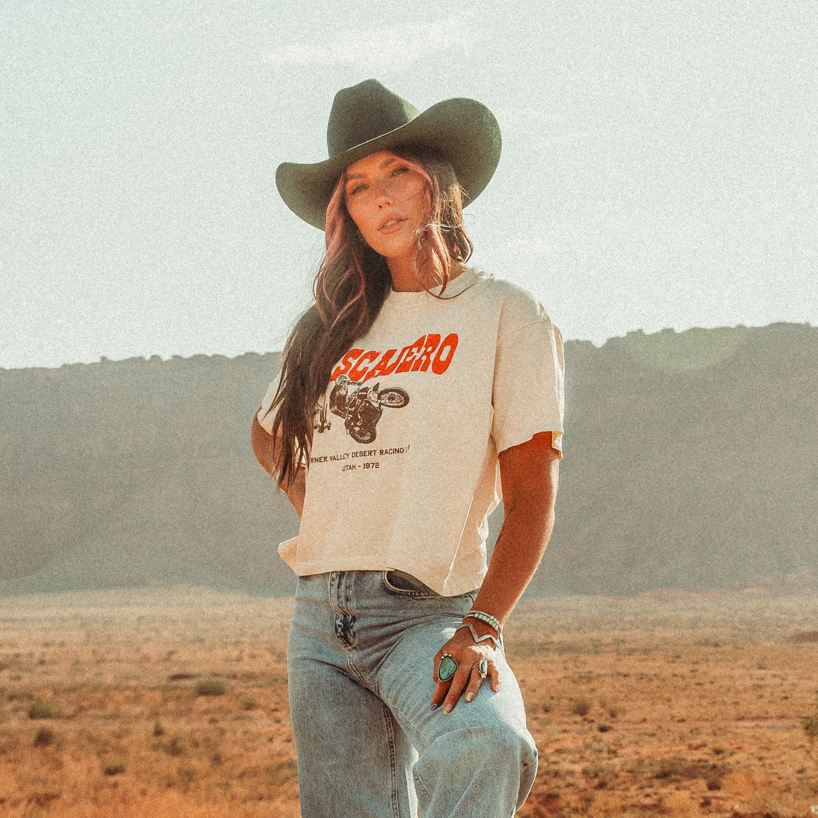 Women's Warner Crop Tee - Ivory