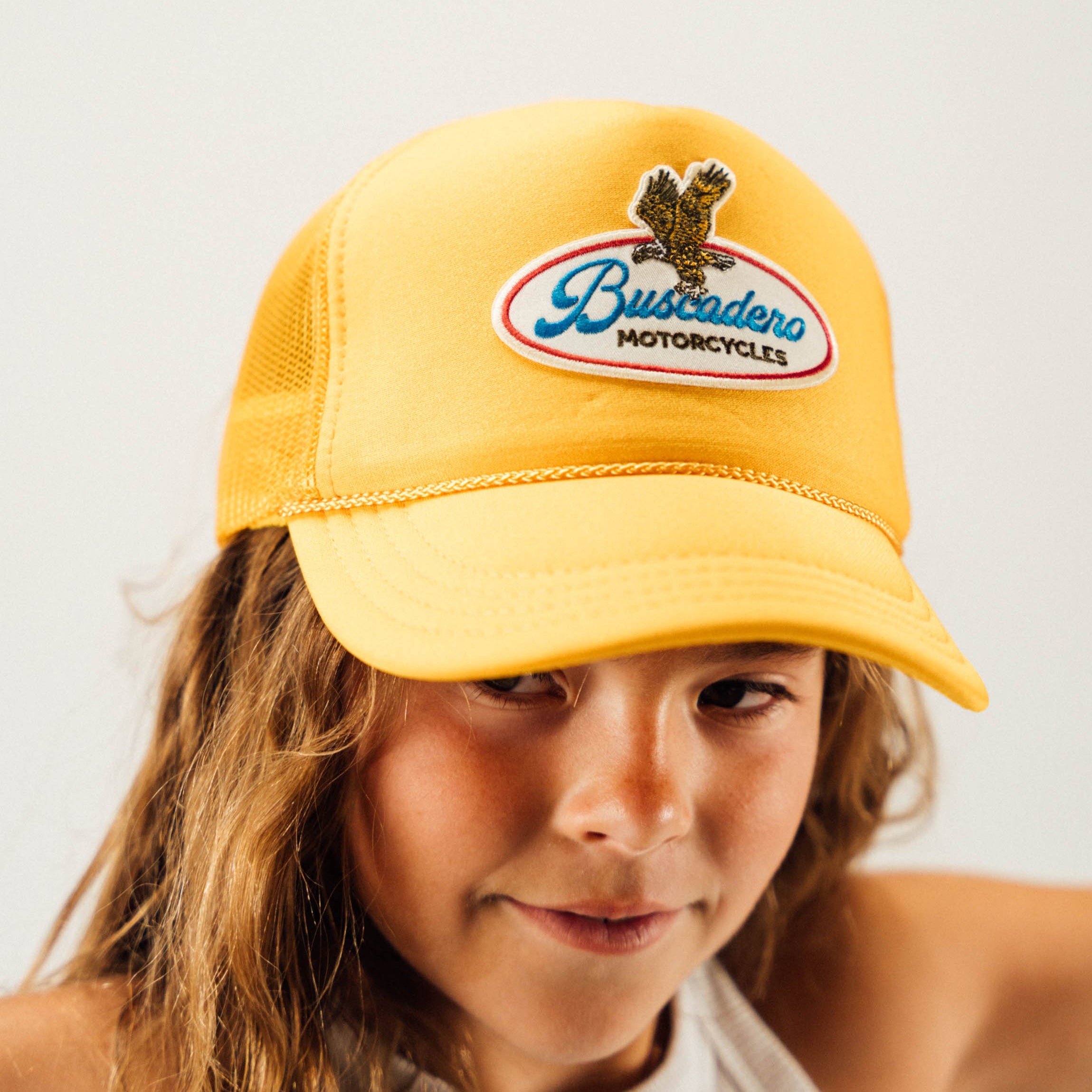 Gold Youth Trucker Hat
