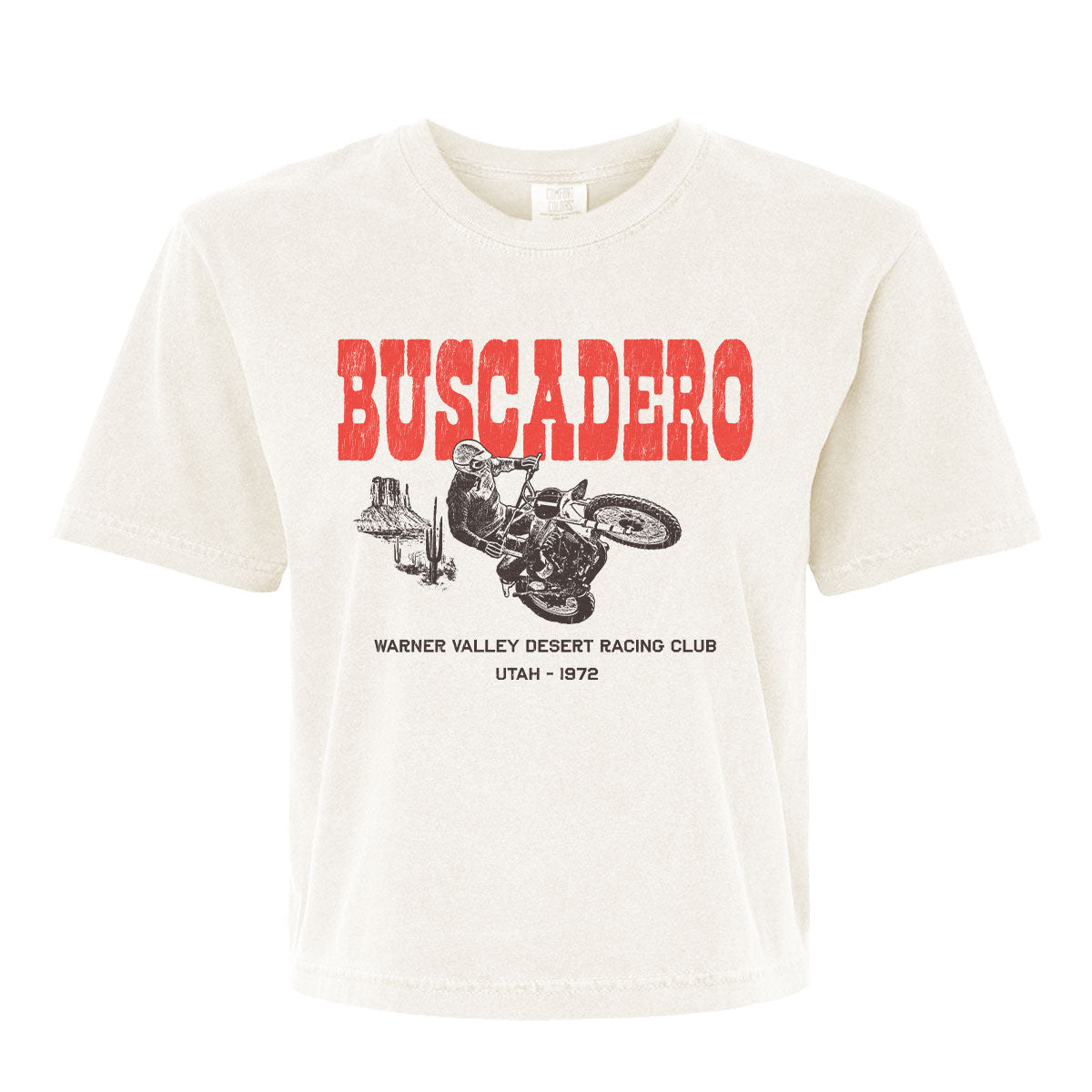 Women's Warner Crop Tee - Ivory