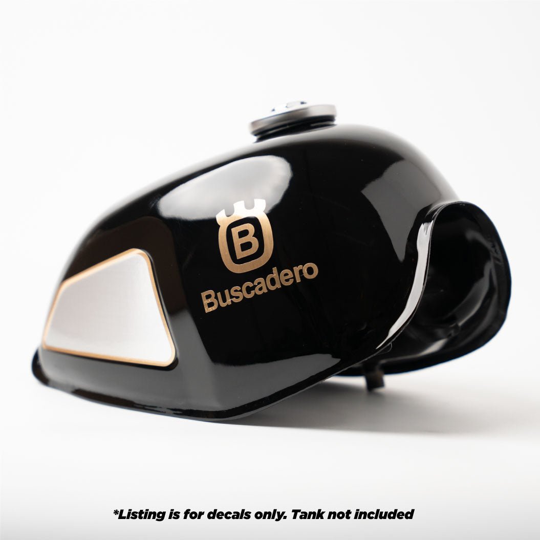 'Husky' Tribute Graphic Set - Gold - Buscadero Motorcycles