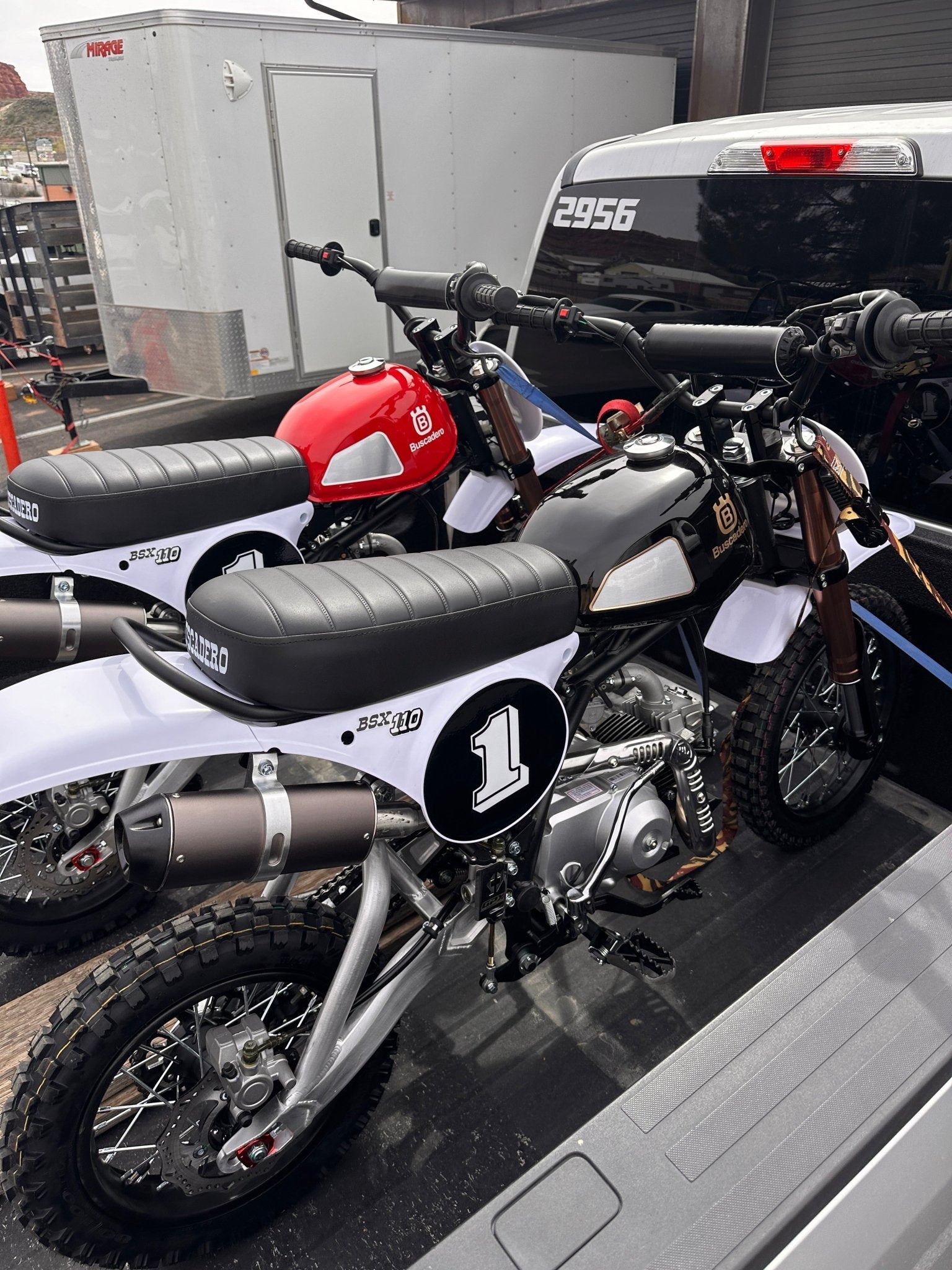 'Husky' Tribute Graphic Set - Gold - Buscadero Motorcycles