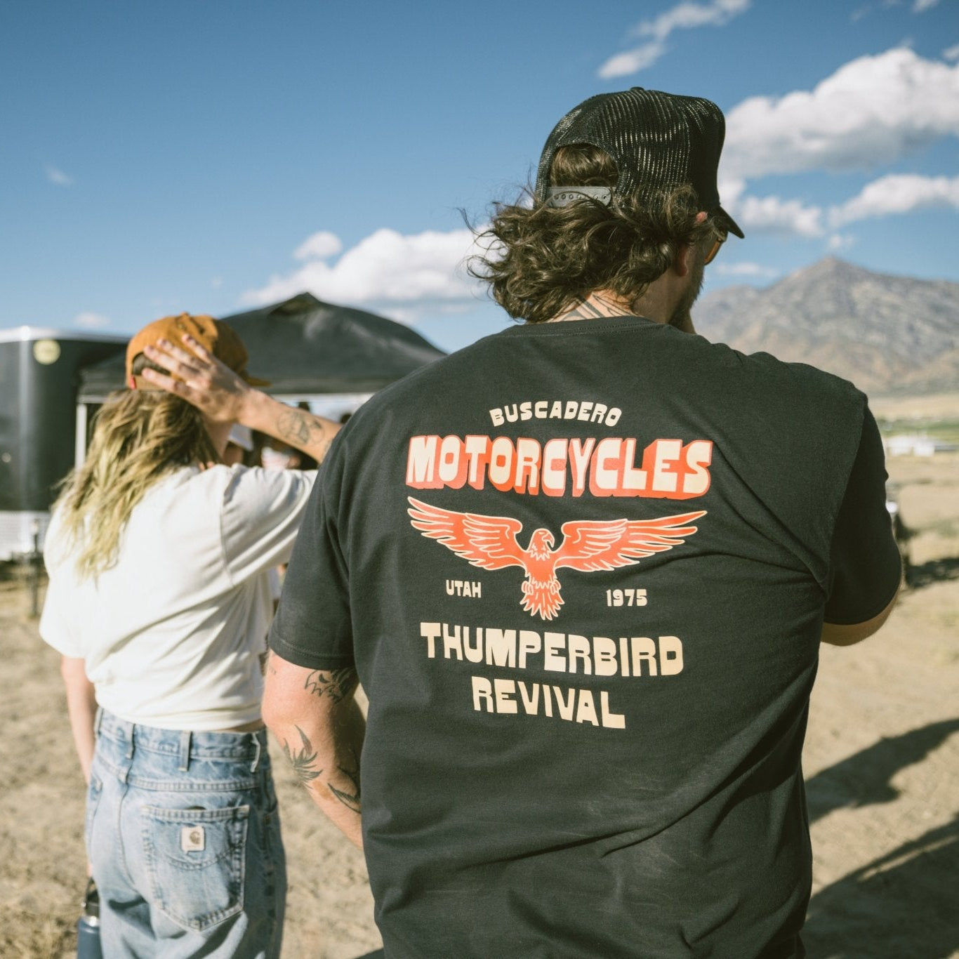 'Thumperbird Revival' Short Sleeve T shirt - Buscadero Motorcycles
