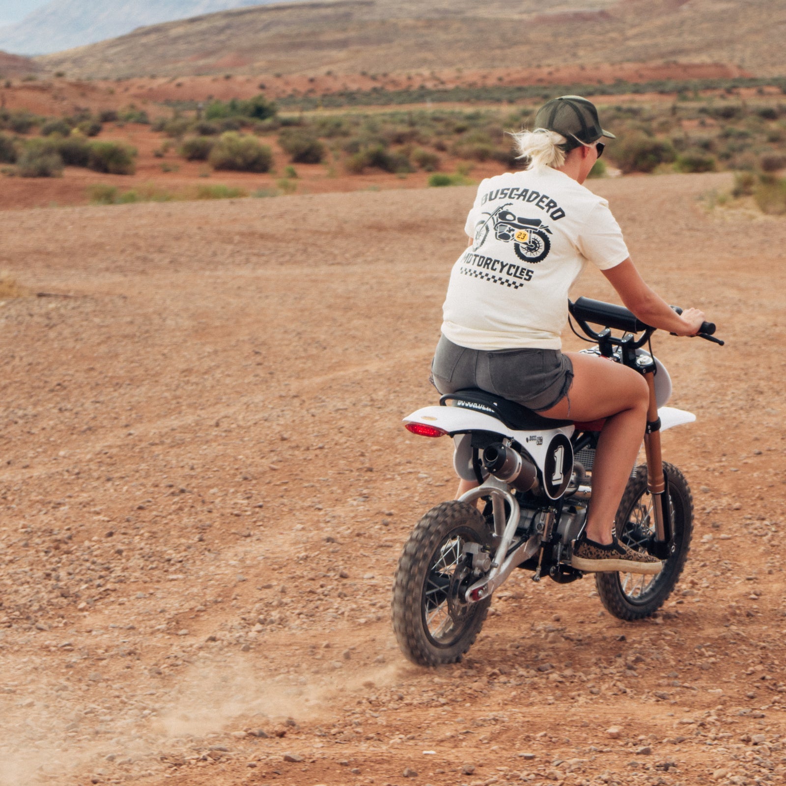 '1974 Moto' Short Sleeve T shirt - Buscadero Motorcycles