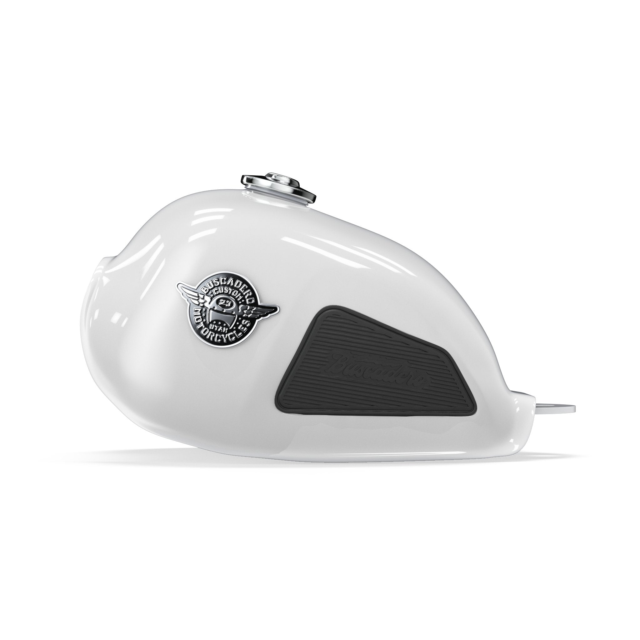 BSX Fuel Tank - Solid Silver - Buscadero Motorcycles