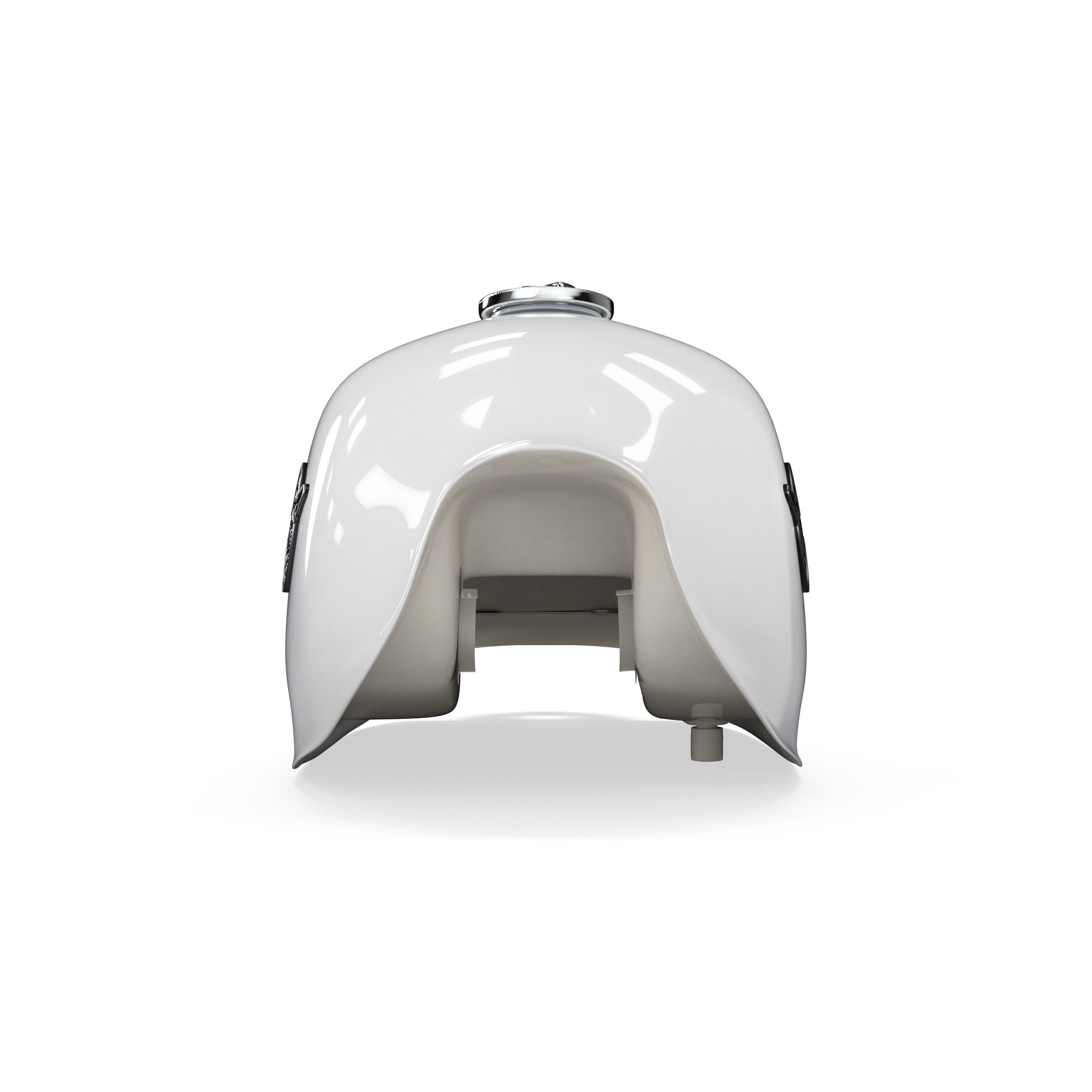 BSX Fuel Tank - Solid Silver - Buscadero Motorcycles