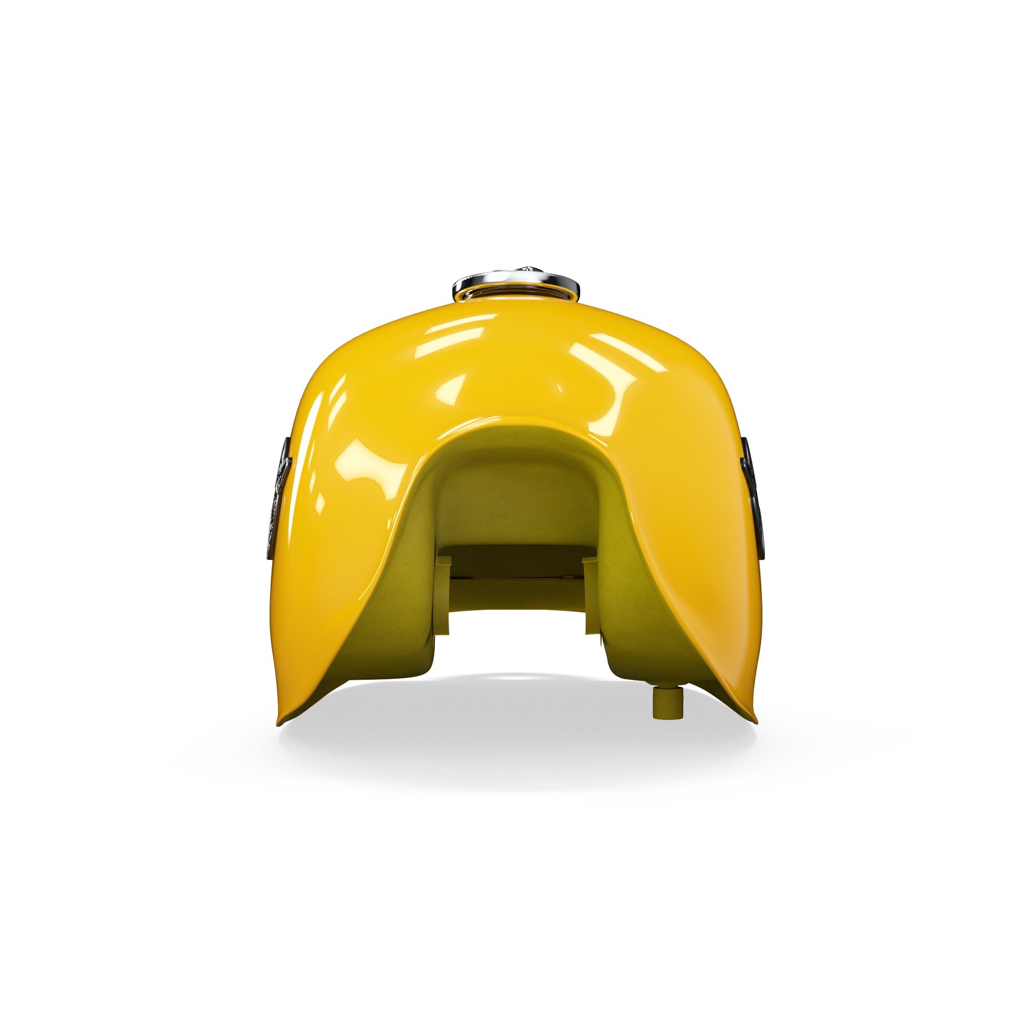BSX Fuel Tank - Solid Yellow - Buscadero Motorcycles