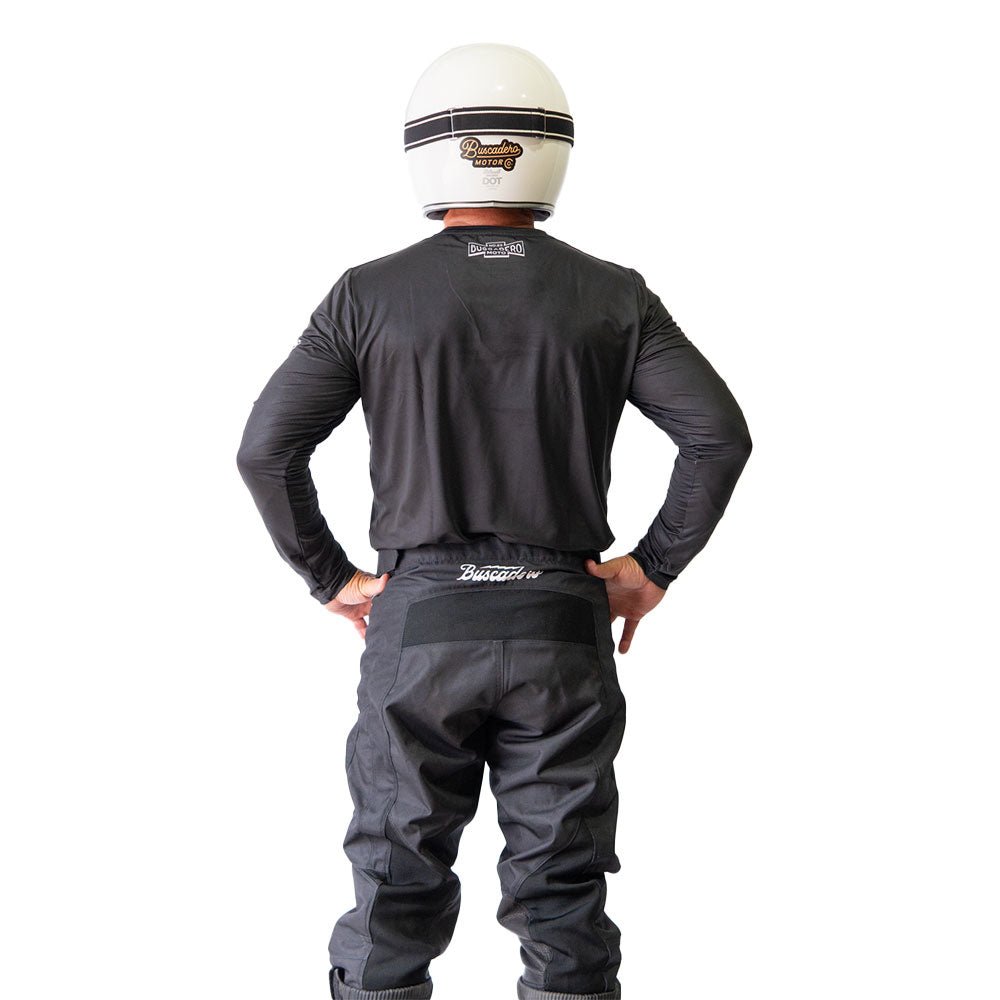 Gila Moto Jersey - Black - Buscadero Motorcycles