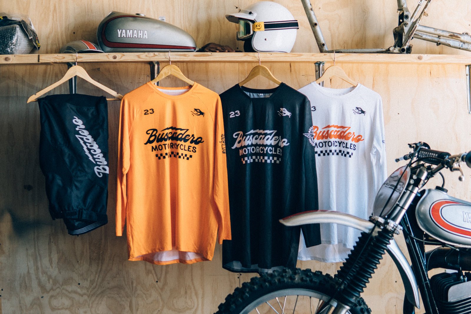 Gila Moto Jersey - Black - Buscadero Motorcycles