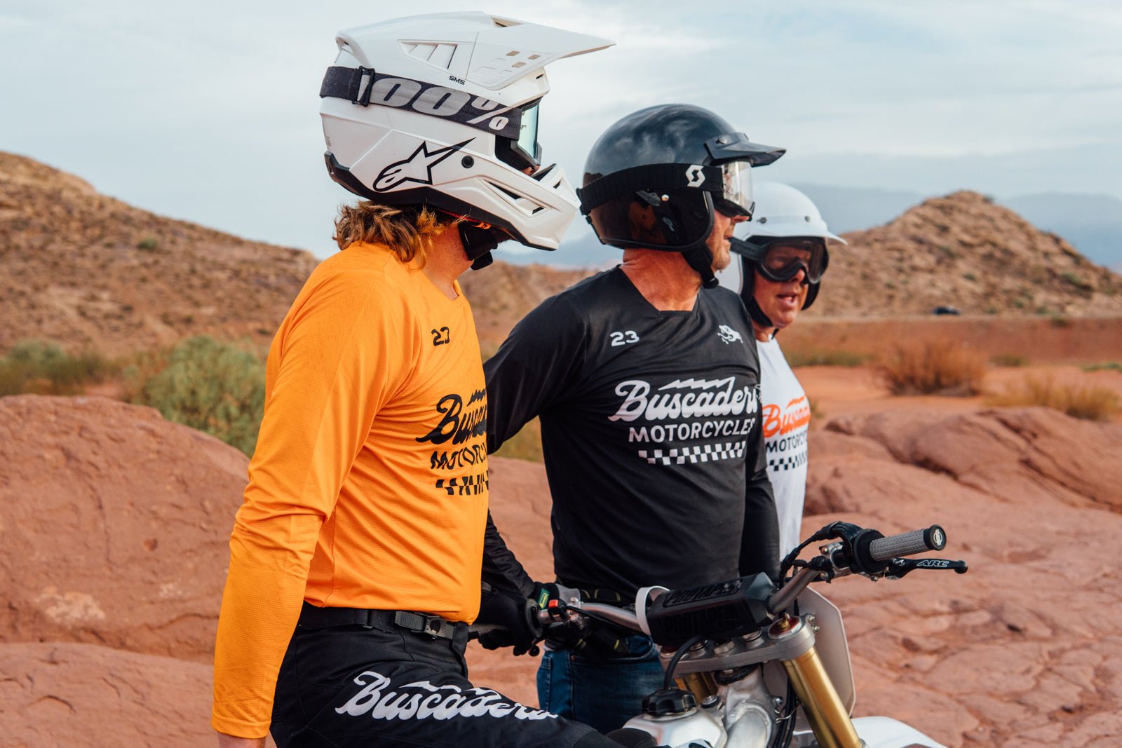 Gila Moto Jersey - Black - Buscadero Motorcycles