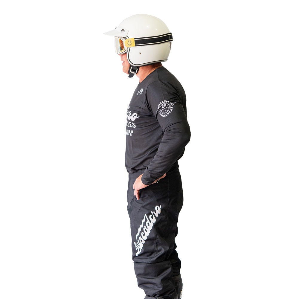 Gila Moto Jersey - Black - Buscadero Motorcycles