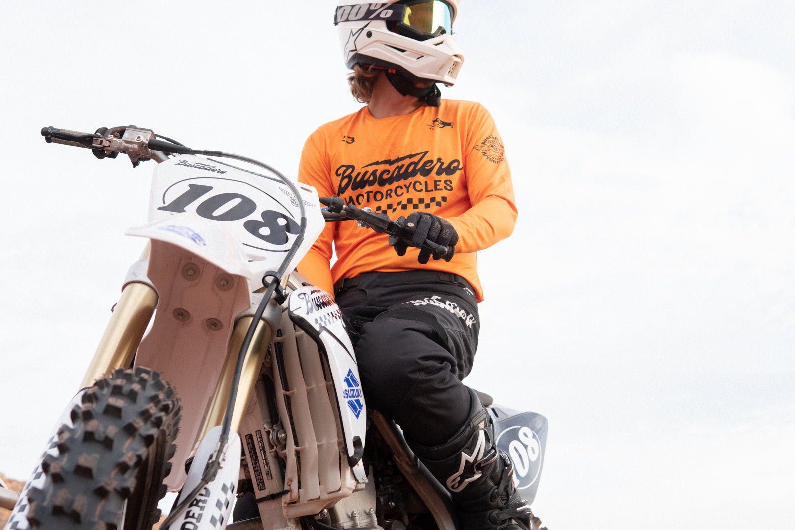 Gila Moto Jersey - Gold - Buscadero Motorcycles