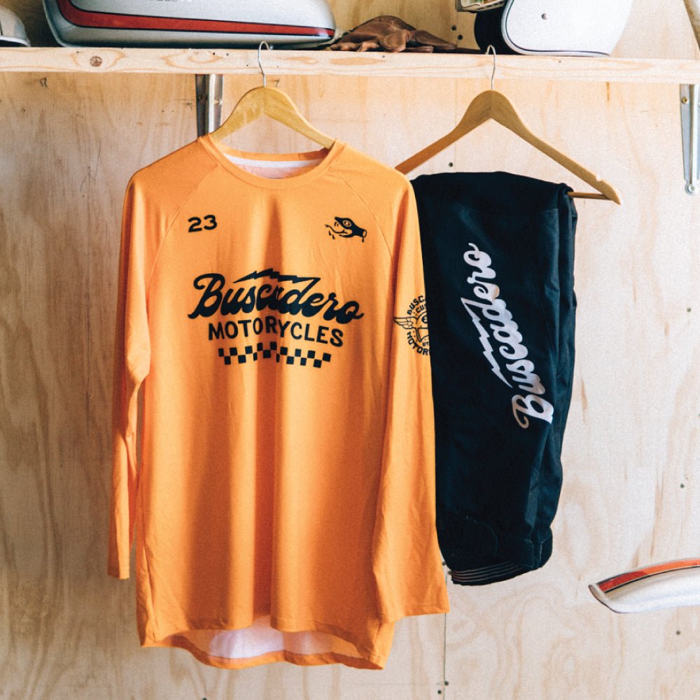 Gila Moto Jersey - Gold - Buscadero Motorcycles