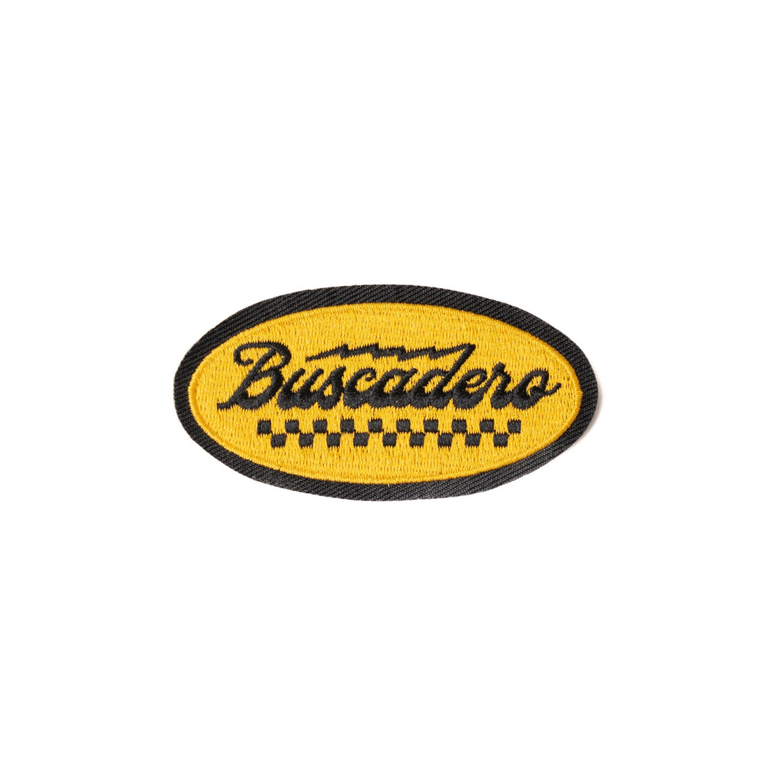 'Oval Banner' Iron-on Patch - Buscadero Motorcycles
