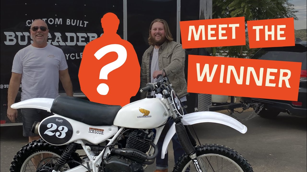 Delivering the Yeti XR 500 GIVEAWAY bike! - Buscadero Motorcycles