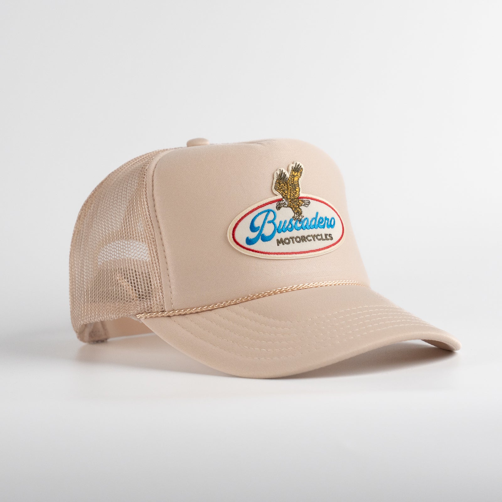 'Brew’ Foam Trucker Hat - Off White
