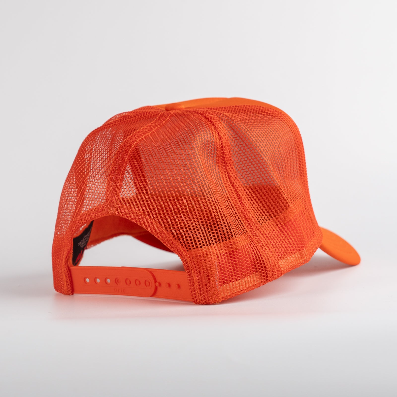 'Blue Barrel’ Foam Trucker Hat - Orange