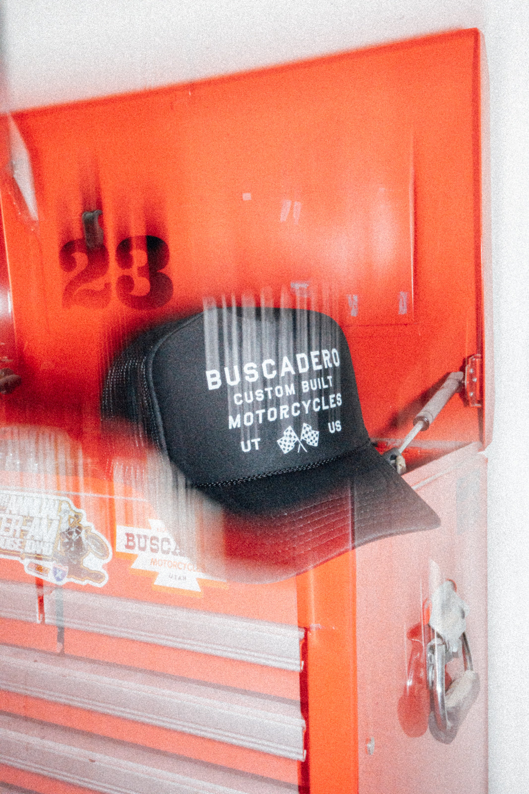 ‘Flags’ Foam Trucker Hat - Black