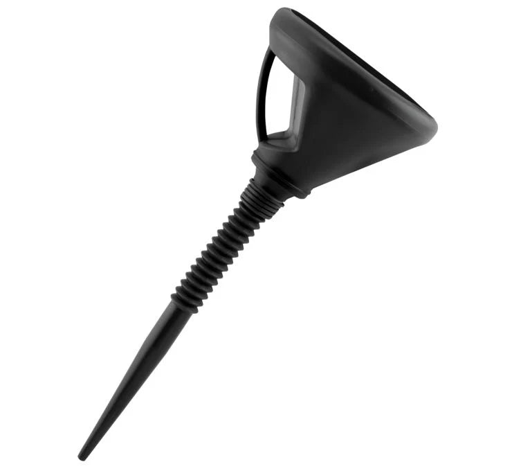 BikeMaster Flexible-Spout Funnel - Black - Buscadero Motorcycles