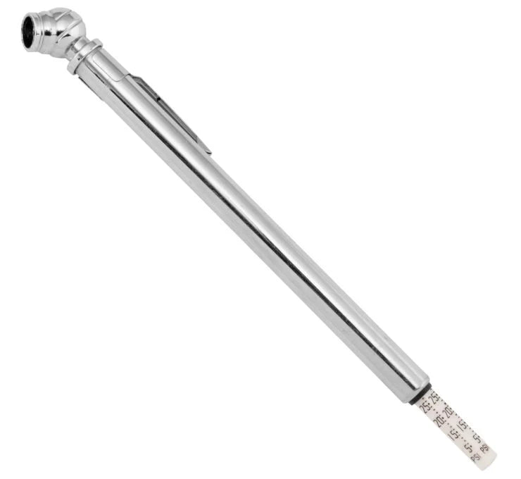 BikeMaster Pen-Type Tire Pressure Gauge 0-75 PSI - Buscadero Motorcycles