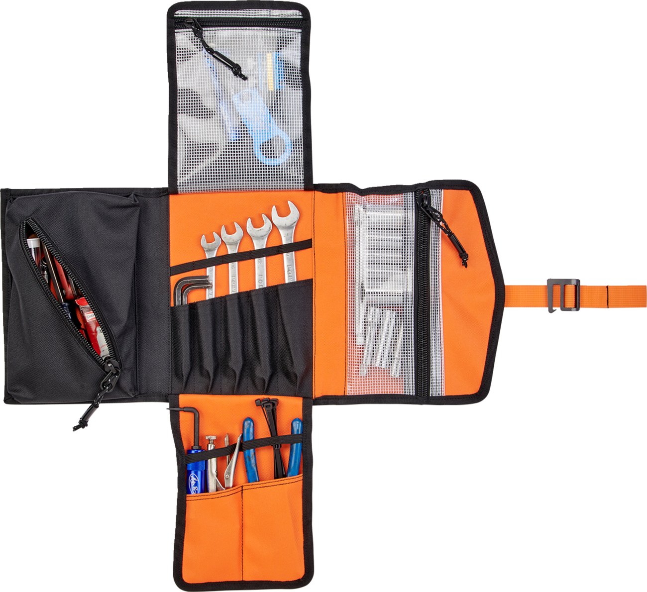 BILTWELL EXFIL - 0 2.0 Tool Roll - Black - Buscadero Motorcycles