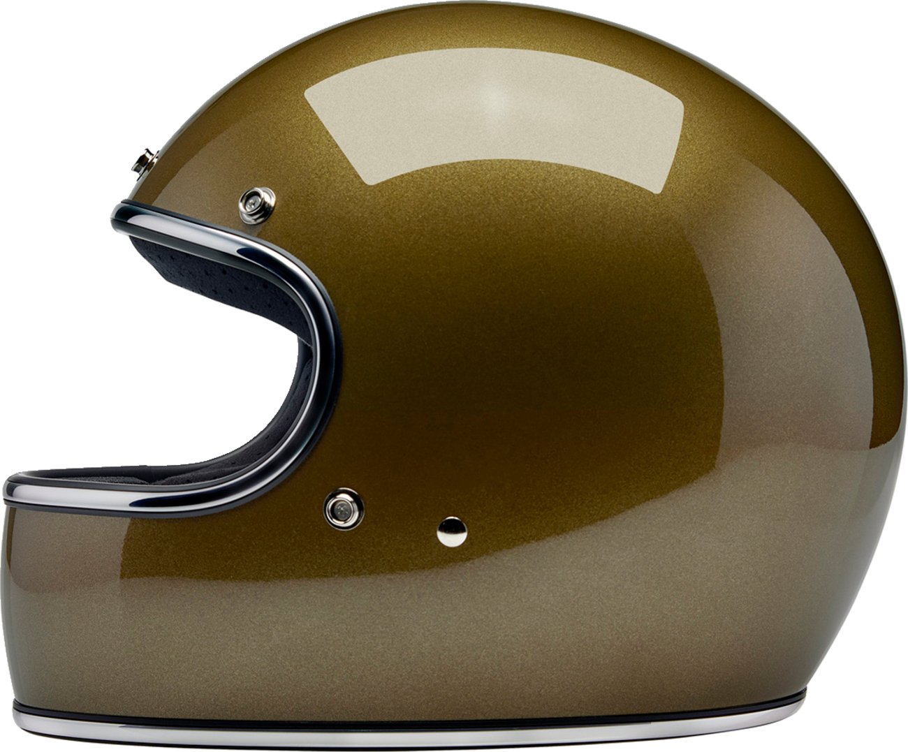 BILTWELL Gringo Helmet - Ugly Gold - Buscadero Motorcycles