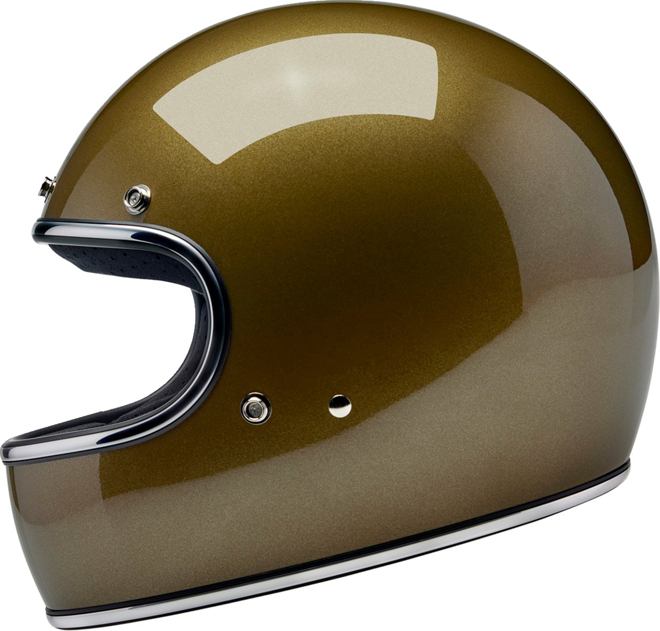 BILTWELL Gringo Helmet - Ugly Gold - Buscadero Motorcycles