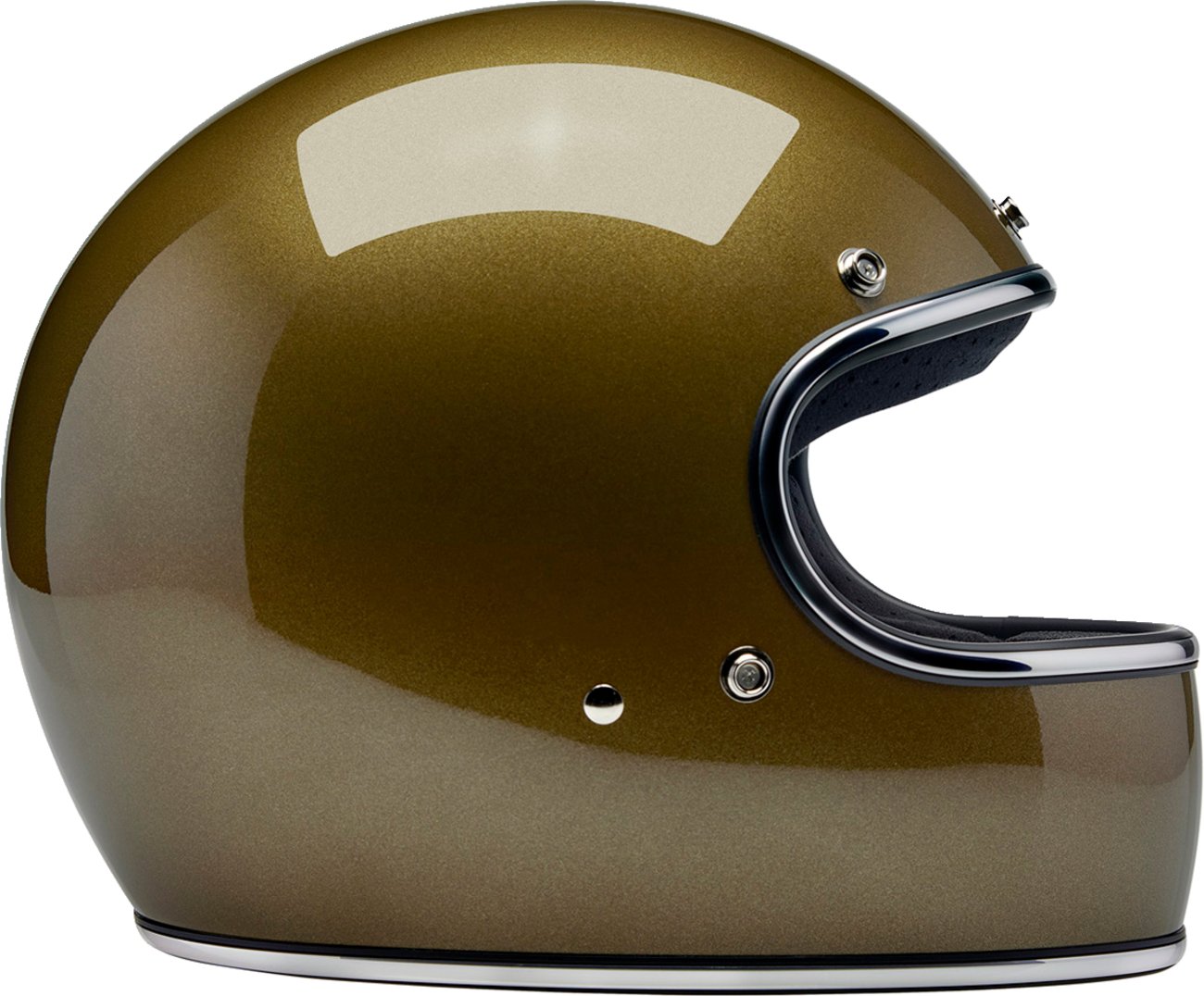 BILTWELL Gringo Helmet - Ugly Gold - Buscadero Motorcycles