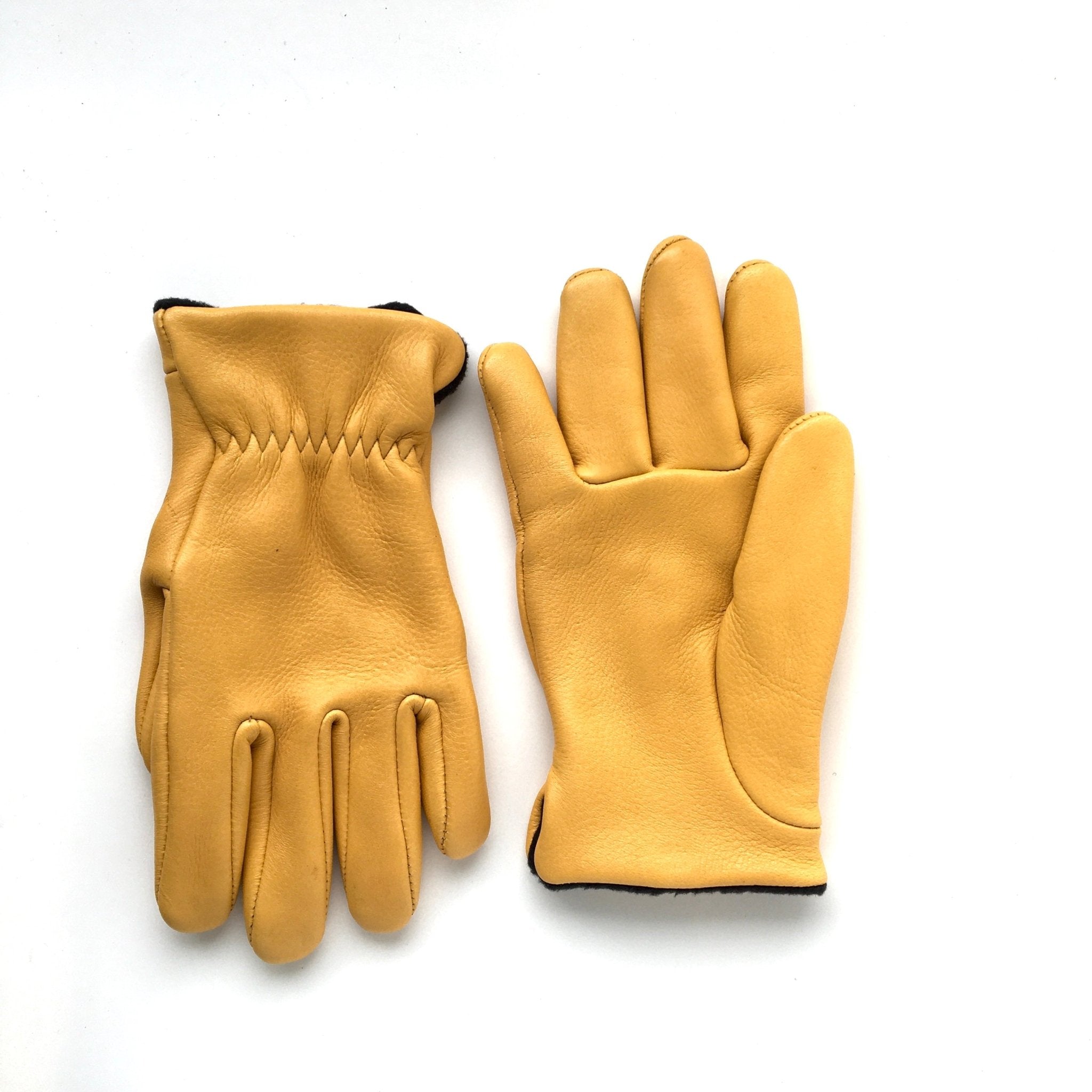 Deerskin Roper: Lined Leather Glove - Buscadero Motorcycles