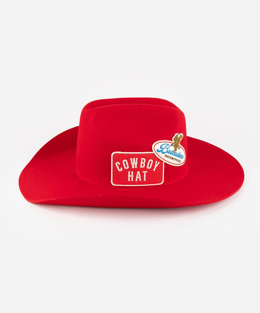 Gigi Pip x Buscadero Cowboy Hat Red