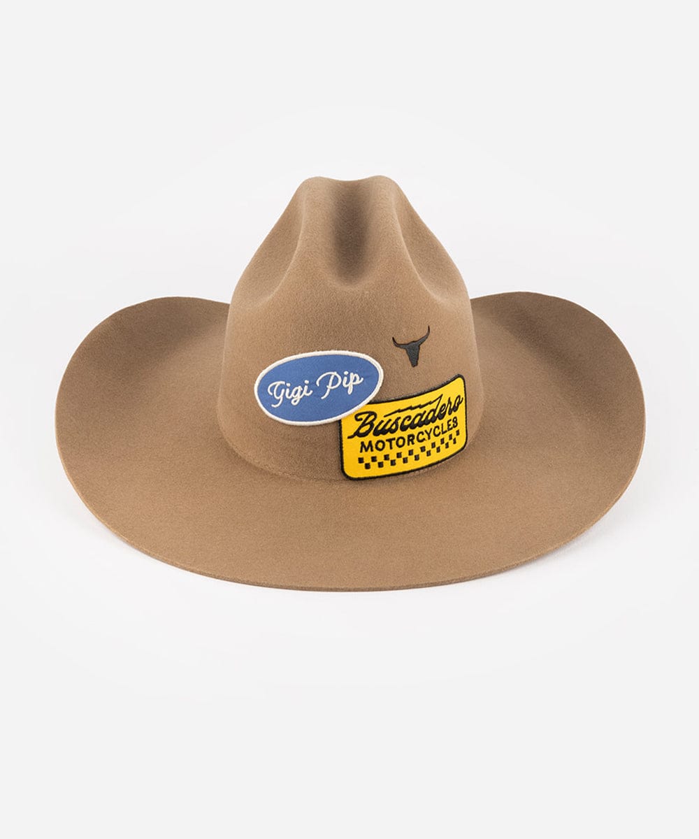 Gigi Pip x Buscadero Cowboy Hat Brown