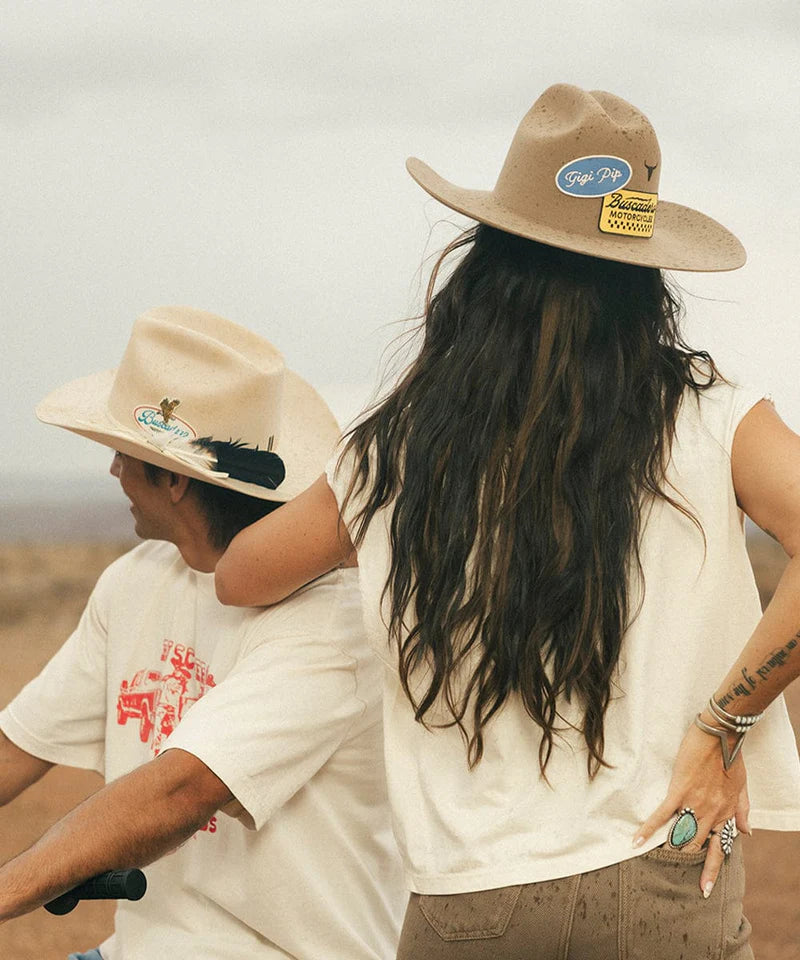 Gigi Pip x Buscadero Cowboy Hat Brown