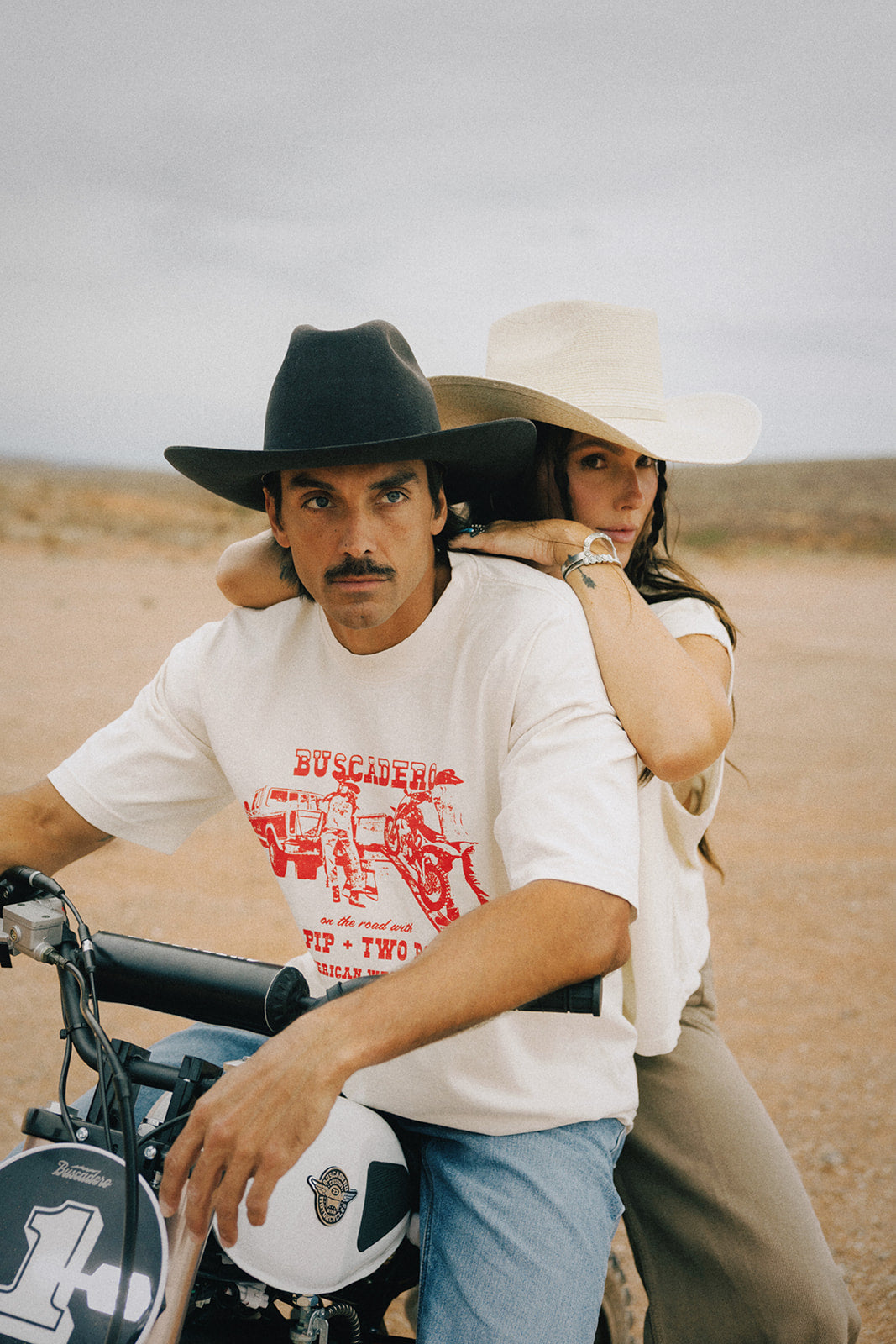 'American Tour' Collab Tee - Ivory