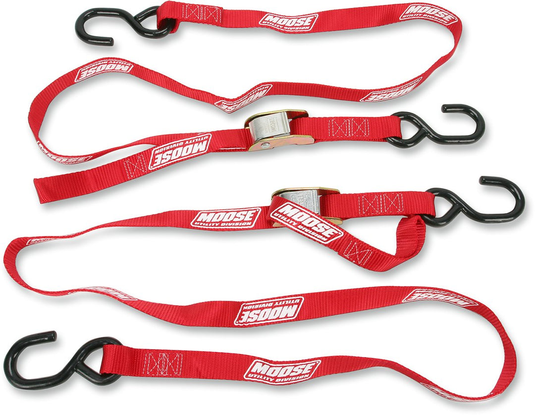 MOOSE UTILITY Tie - Down - 1" - Red - Buscadero Motorcycles