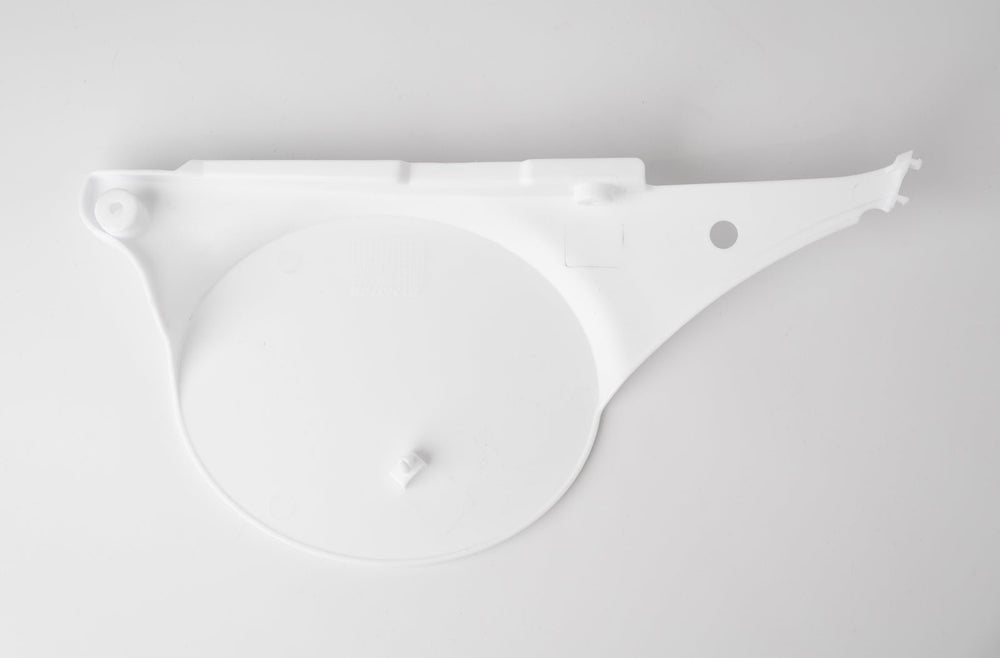 Right Side Panel Number plate - White - Buscadero Motorcycles