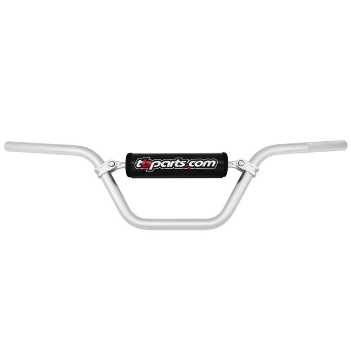 TB High Rise MX Handlebar, Silver – 7/8″ - Buscadero Motorcycles