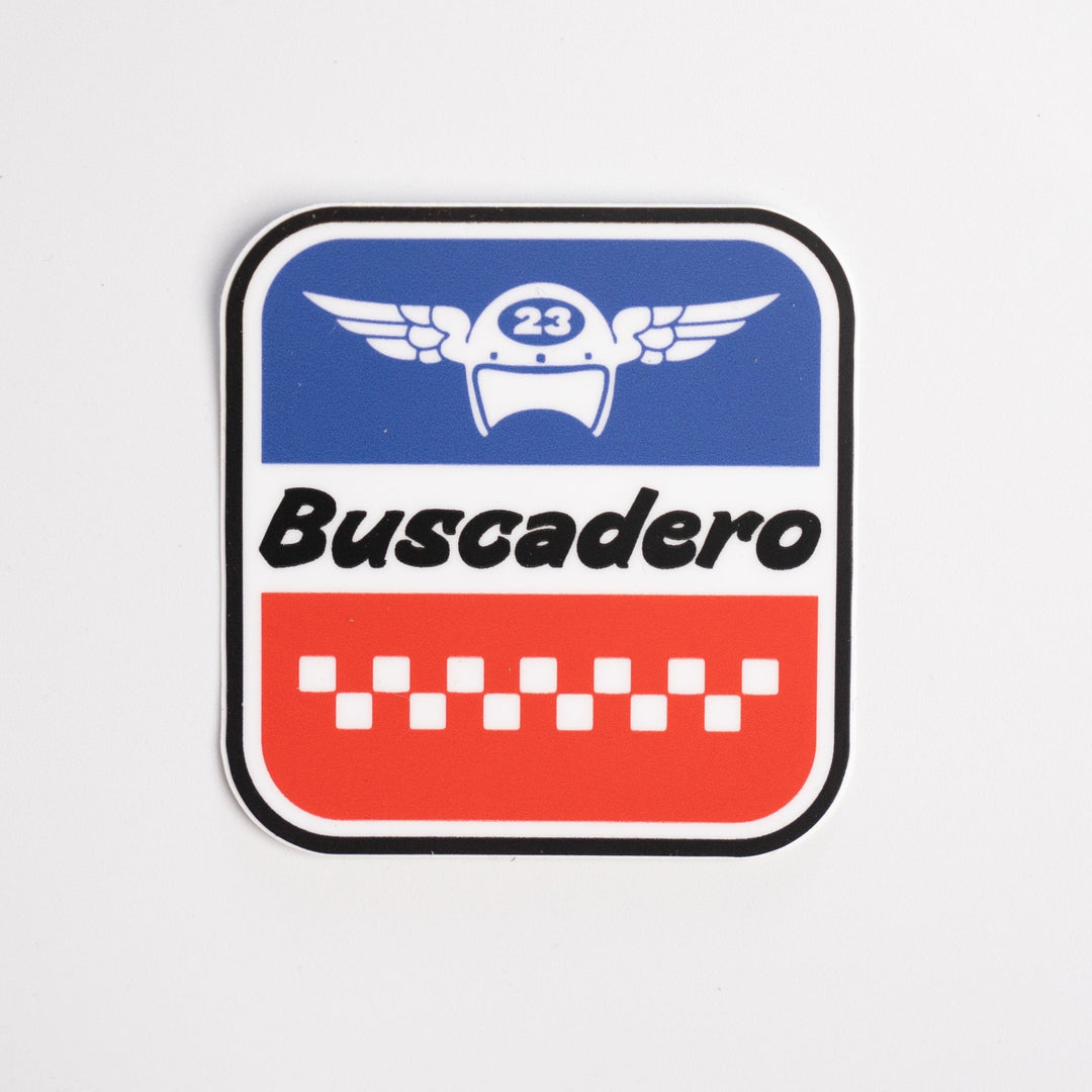 "Wings" decal - Buscadero Motorcycles
